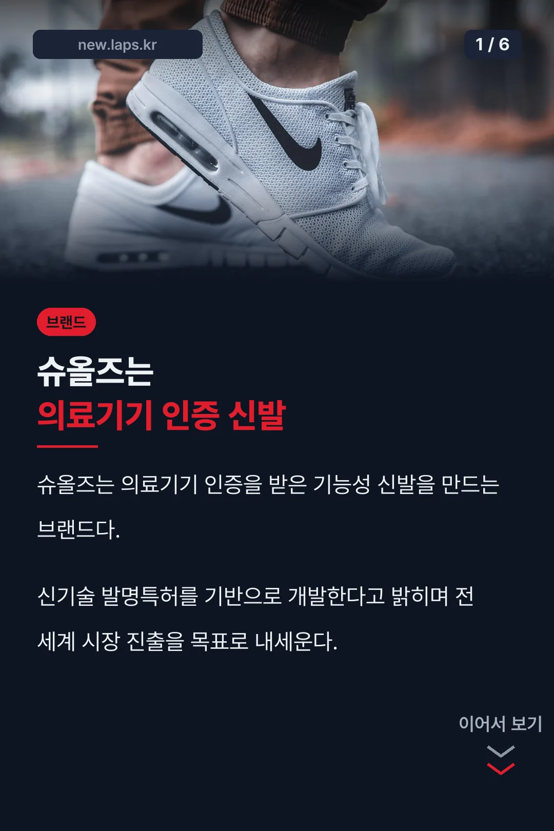슈올즈 브랜드 소개