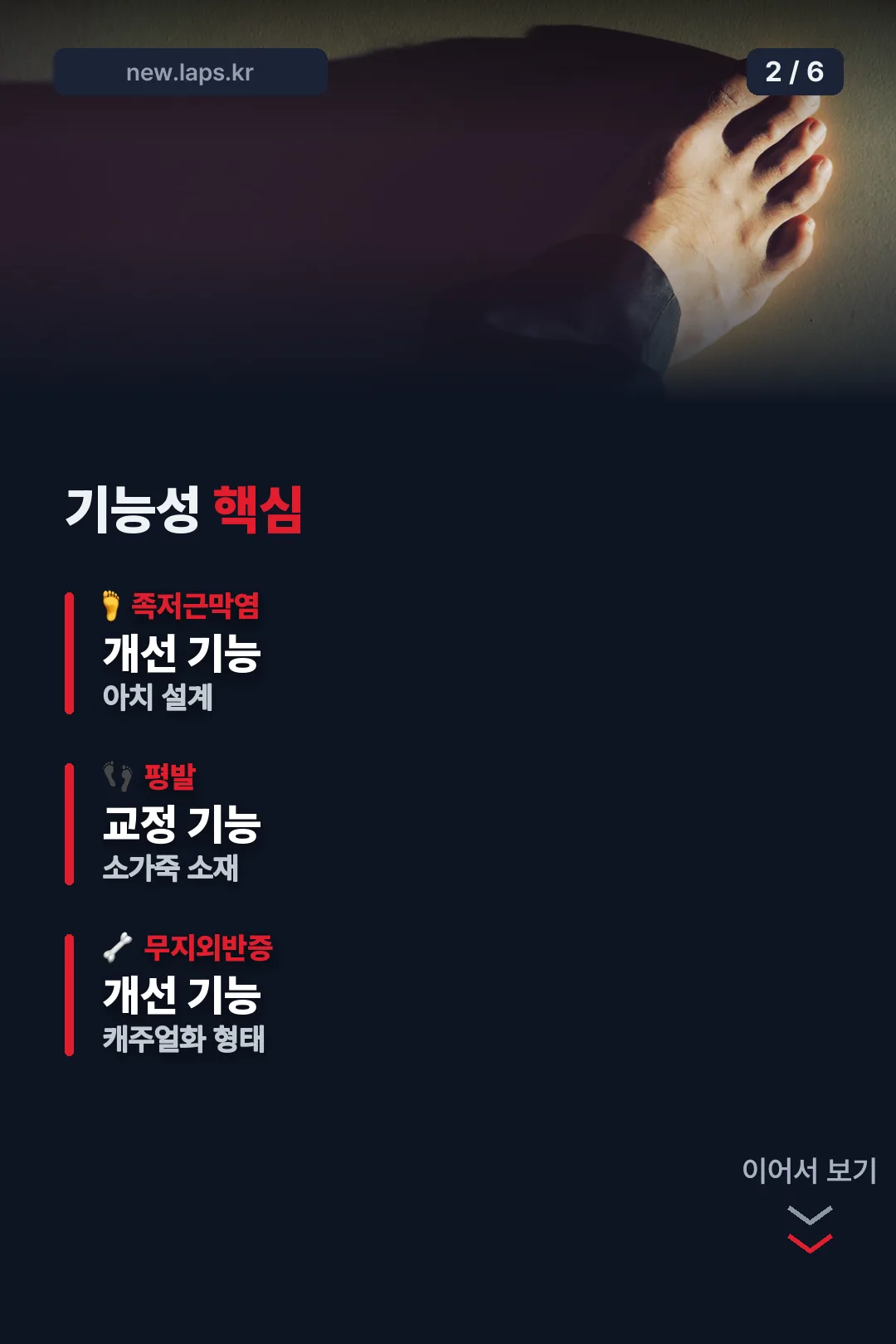 기능성 핵심