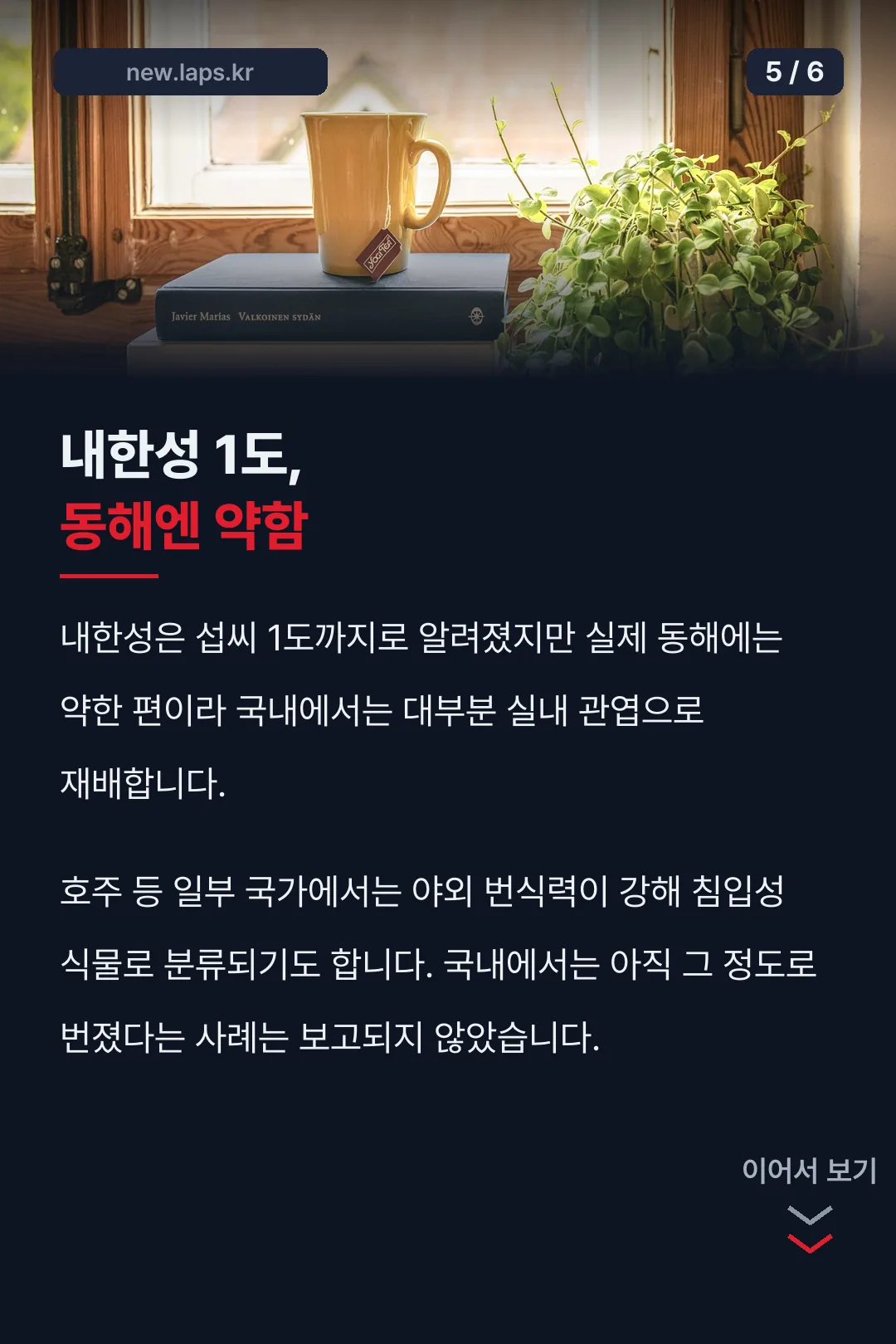 관리 기준 한눈에 보기